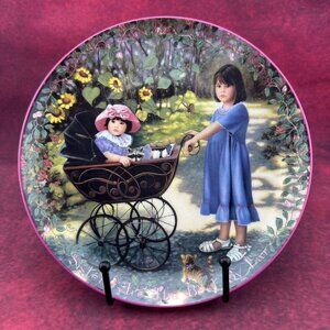 LIMITED EDITION "JOY'S OF LIFE " BY CHANTAL POULIN COLLECTOR'S PLATE # 7114 A